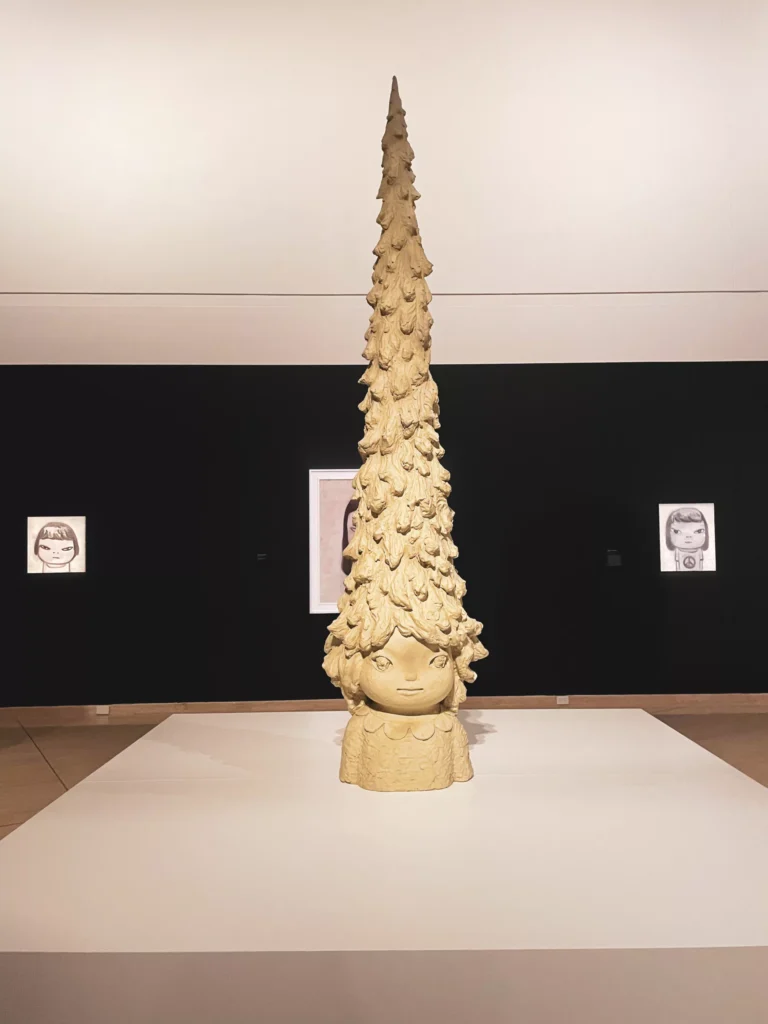Miss Tannen sculpture by Yoshitomo Nara, 2012.